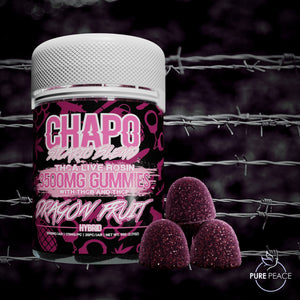 Chapo Extrax 175mg 20ct THCa Gummies - DRAGON FRUIT - Hybrid