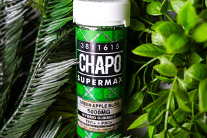 Chapo Extrax 200mg 25ct THCa Gummies - Green Apple Bliss - Hybrid