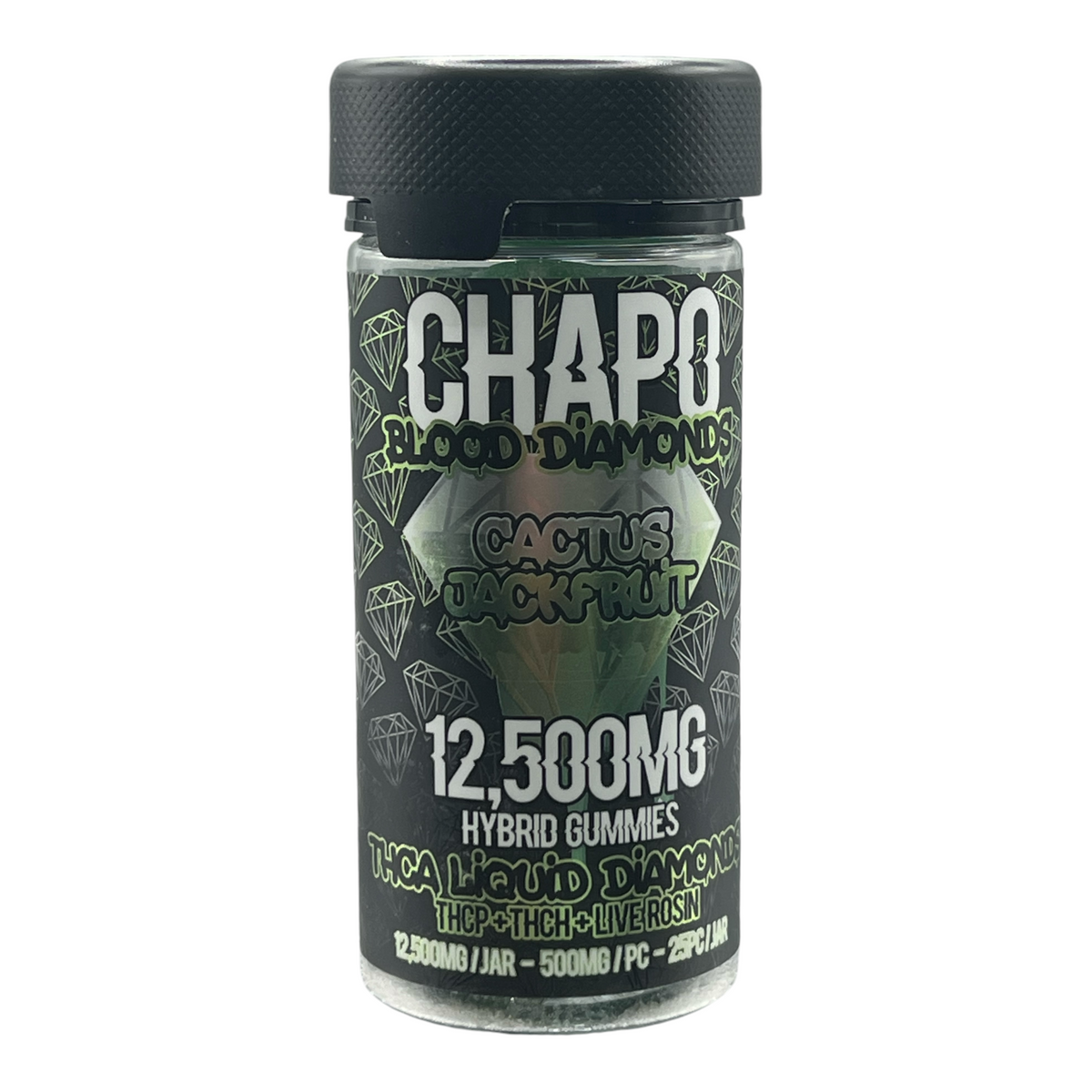 Blood Diamonds - Cactus Jackfruit Gummies THCa + THCp + THCh +