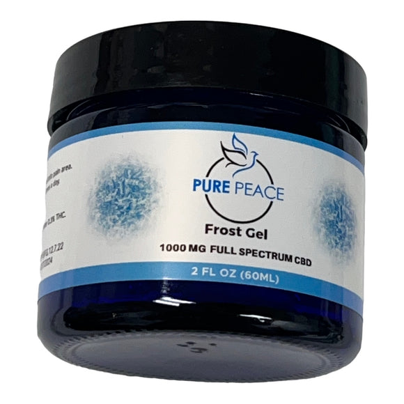 Pure Peace Frost Gel - 1000mg Full-Spectrum CBD