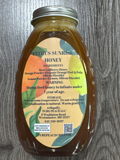 Citrus Sunrise Honey 1lb.