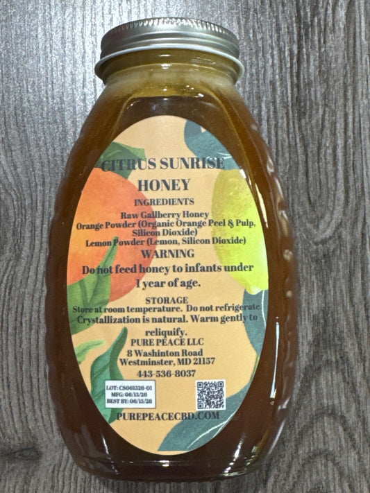 Citrus Sunrise Honey 1lb.