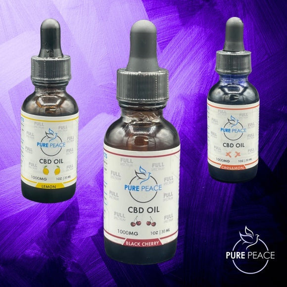 Pure Peace 1000mg 30ml Full Spectrum CBD Oil