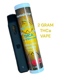 2 Gram THCA Liquid Diamonds Disposable Vape Pen Pineapple Express - HYBRID- Pure Peace
