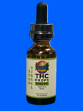 PURE PEACE THC DROPS 1000MG DELTA 8 - 33MG PER I ML DROP | SOUR DIESEL | 1 FL OZ BOTTLE