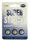 7-hydroxymitragynine Super Stackkd Kratom Tablets – Blueberry– 60mg Super Strength