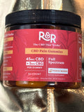 Full Spectrum 45mg +5mg CBG CBD Pain Gummies 30ct R&R