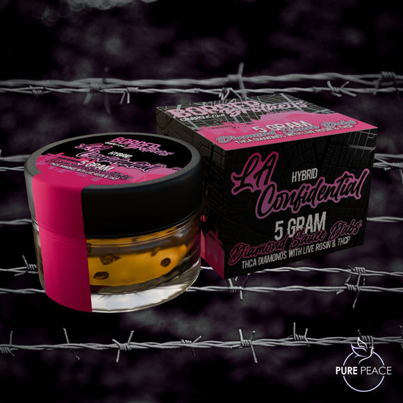 Diamond Sauce Dabs with live resin and THCP - LA CONFIDENTIAL - Hybrid - Border Brothers