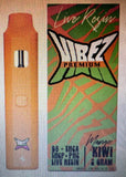 Vibez 2 Gram Delta 8 THC, THCa, THCp, PHC, Live Resin Blend Mango Kiwi disposable vape pen