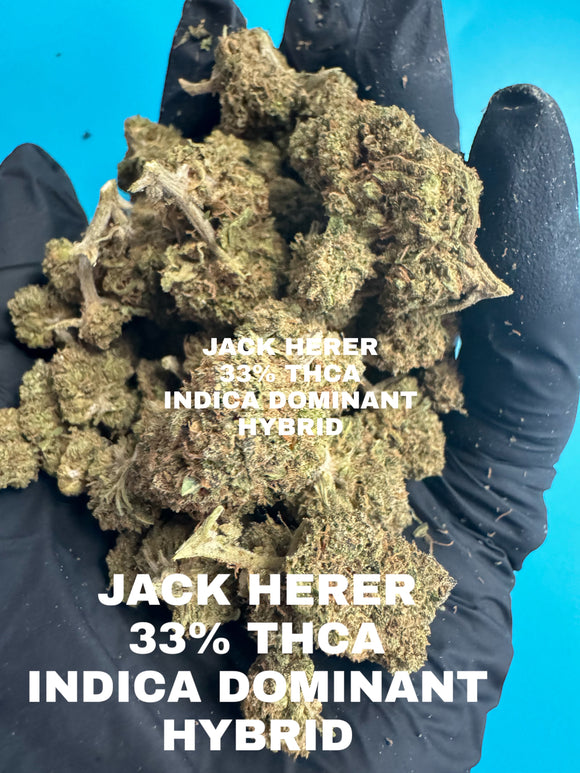 JACK HERER 33% THCA FLOWER - SATIVA - DEPS