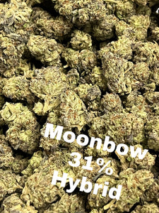 MoonBow THCa Hemp Flower 31% - Hybrid Light Deps