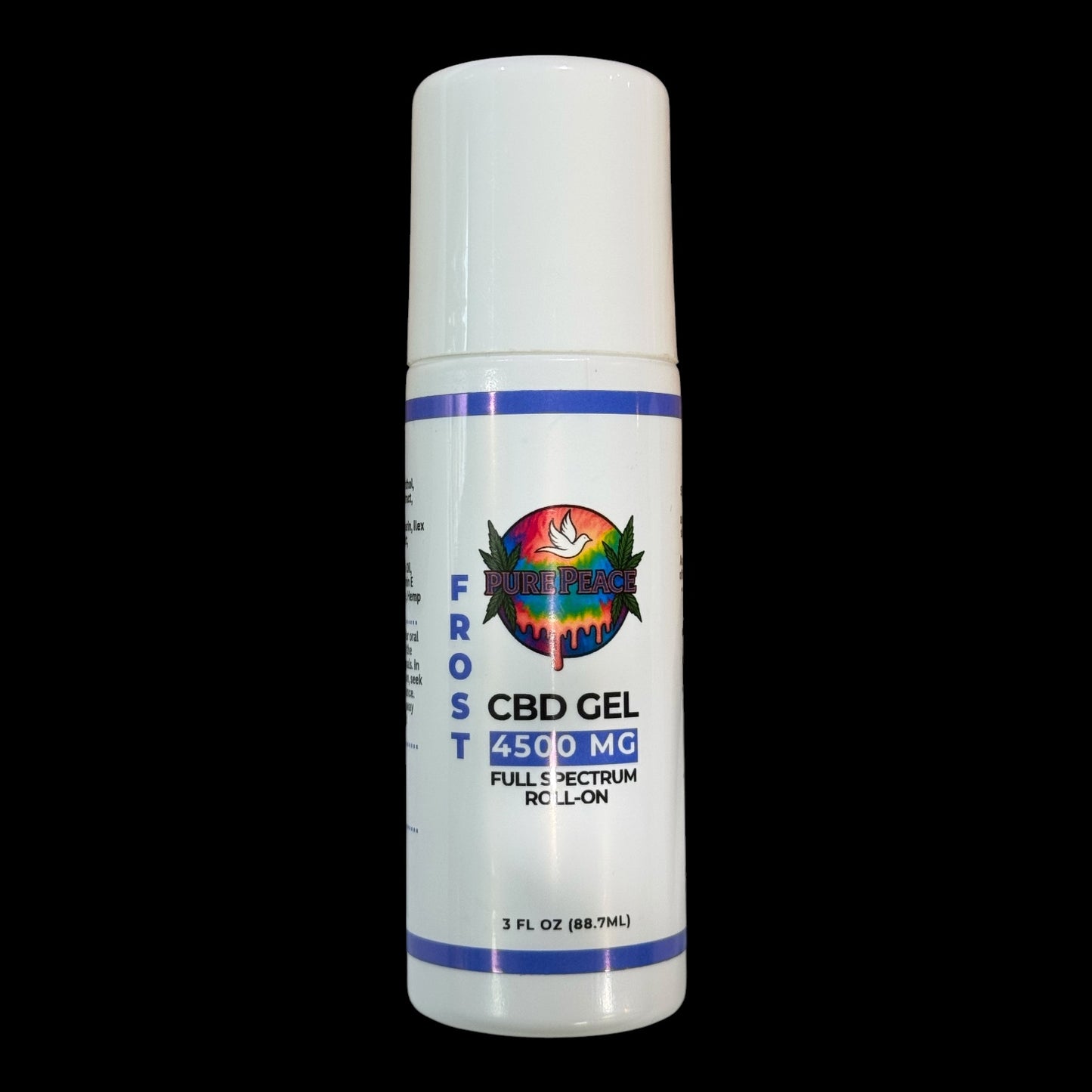 PUREPEACE 4500mg CBD Roll-On Relief Gel | THC-Free CBD Topical