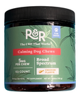 R&R The CBD That Works Dog Chews - 5 mg Per Chew, 300 mg Per Container, 60 Count