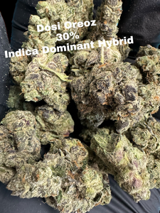 Dosi Oreoz THCa Flower 30% - Hybrid INDOOR LIGHT ASSIST