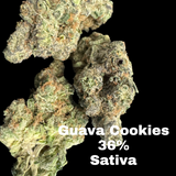 Guava Cookies THCA Flower 36% ~ Sativa Dominant Hybrid ~ Indoor Exotic