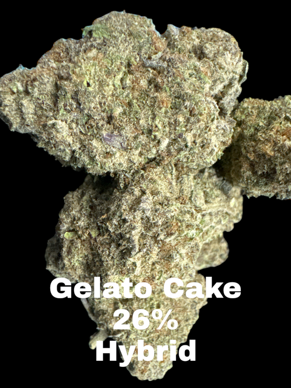 Gelato Cake THCa Flower 26% - Hybrid - INDOOR EXOTIC