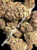 GORILLA SKUNK THCa FLOWER - 25% - INDICA DOMINANT HYBRID LIGHT DEPS