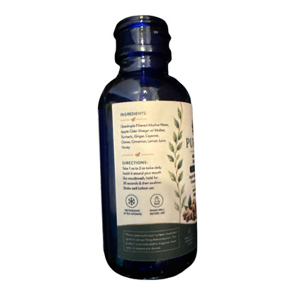 PUREPEACE Daily Wellness Tonic – Holistic Digestive Support Formula – 30 mL