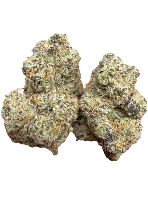 KUSH CRASHER THCA FLOWER 29% - INDICA-DOMINANT HYBRID - LIGHT DEPS (ONLINE ONLY)