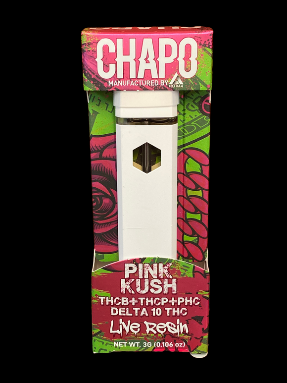 Chapo DELTA 10 THC + THCB+THCP+PHC Live Resin 3 Gram Disposable Pre-Heat Button Vape Pen