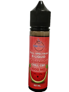 Full Spectrum Watermelon CBD Vape Cartridge Refill 60ml 1000mg